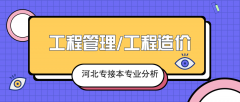 2019年河北专接本工程管理/工程造价专业录取分数线平均分