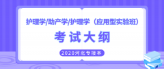 2020年河北专接本医学类护理学/助产学/护理学（应用型实验班）专业考试大纲