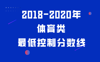 河北专接本体育类专业2018-2020年最低分汇总