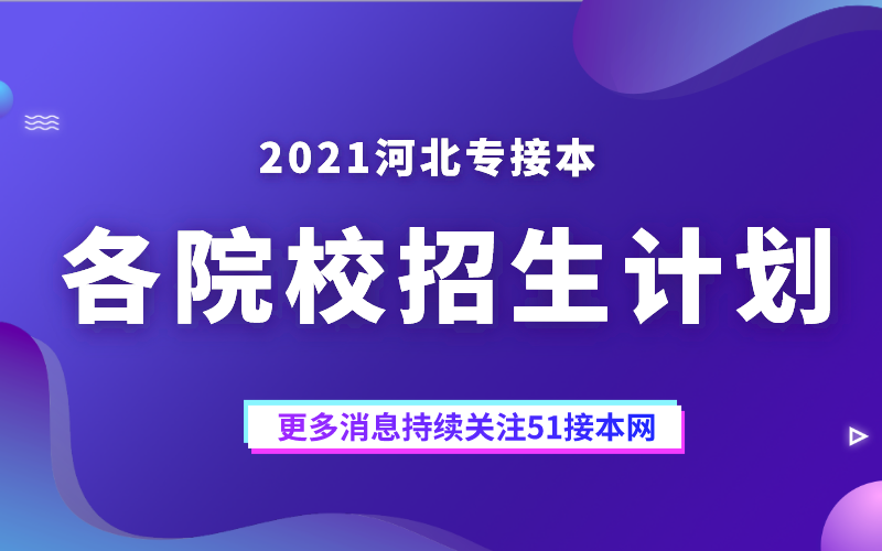 2021年河北专接本保定学院招生计划