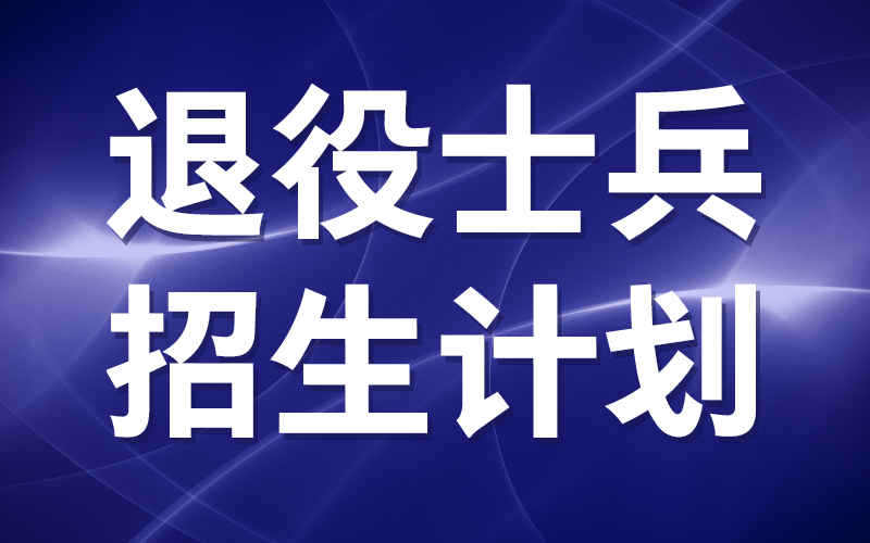 2021年河北专接本保定学院退役士兵招生计划