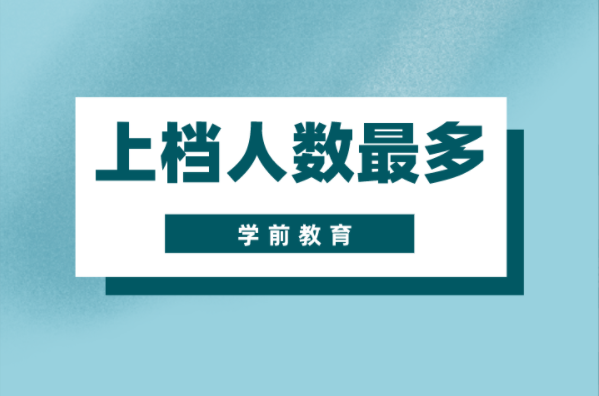 河北专接本近三年上档人数最多的三大类专业之学前教育