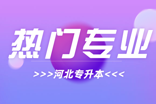 2022年河北专升本十大热门专业分析