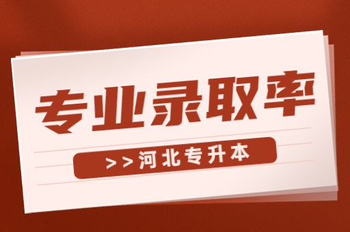 河北专升本各专业录取率是多少？