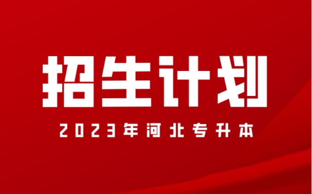 2023年河北专接本法学/国际经贸规则/知识产权专业招生计划